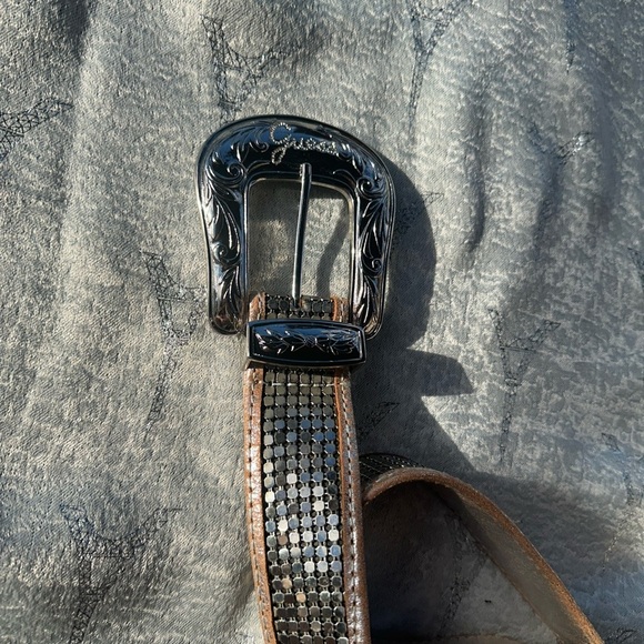 Women Silver Belt guess medium main image 6
